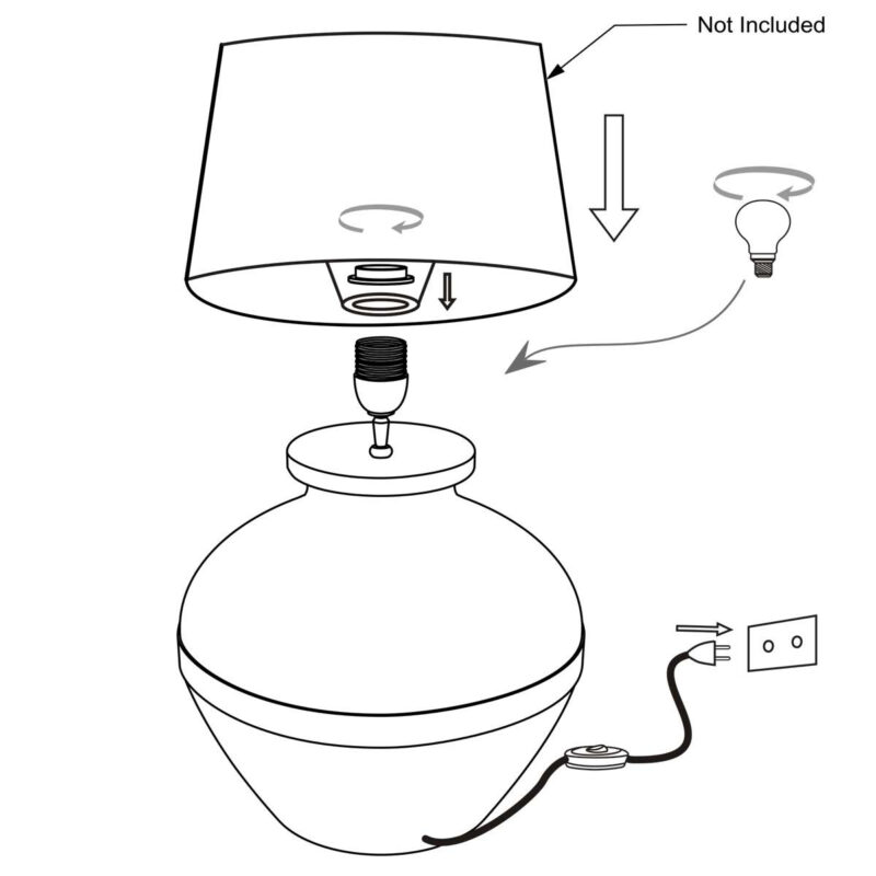 annelighting-tafellamp-lyons-zwart-hout-ø35cm-e27-3465zw-1