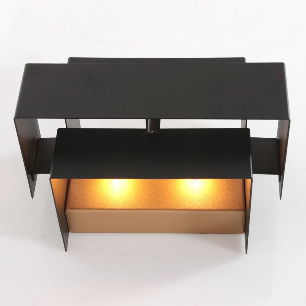 Langwerpige blokken wandlamp Steinhauer Muro - Afbeelding 11
