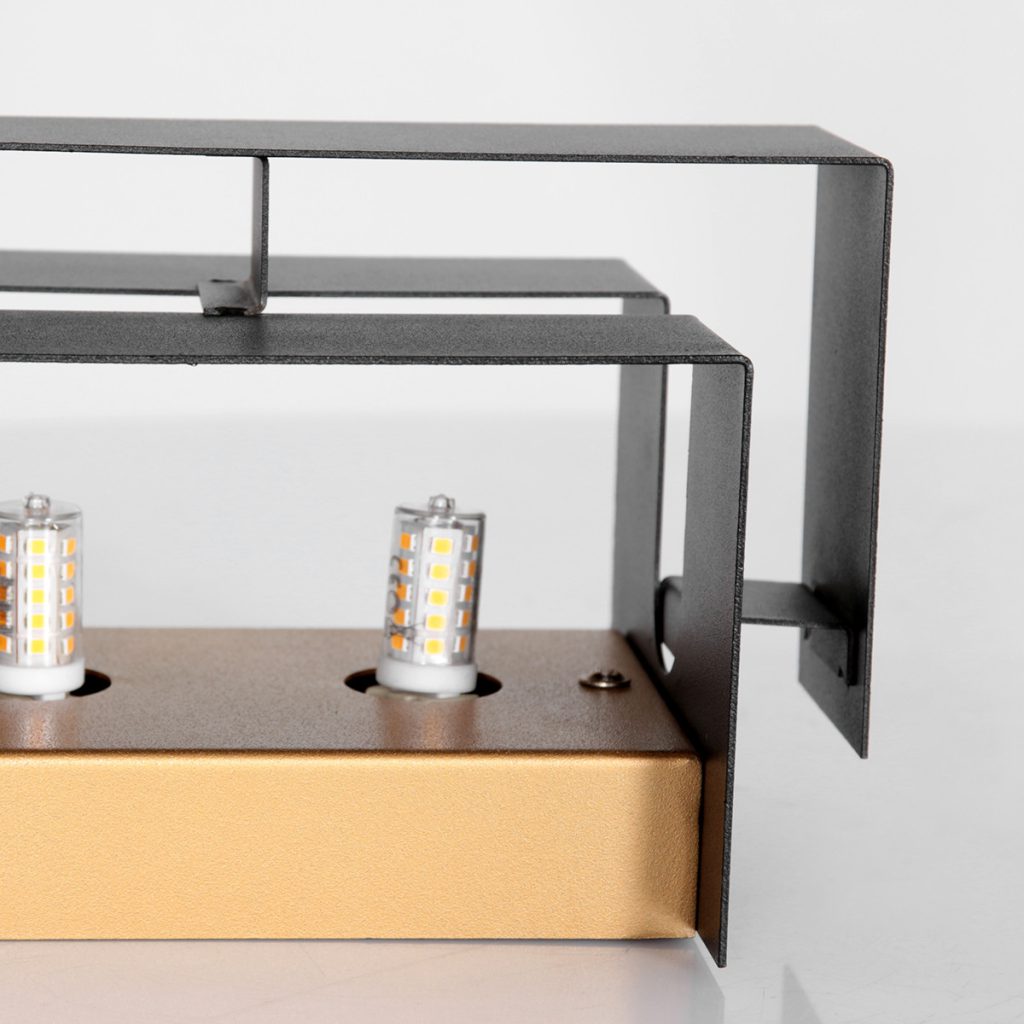Langwerpige blokken wandlamp Steinhauer Muro - Afbeelding 6