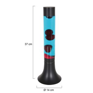mexlite-tafellamp-volcan-zwart-glasmetaal-ø14cm-e14-3117zw-1