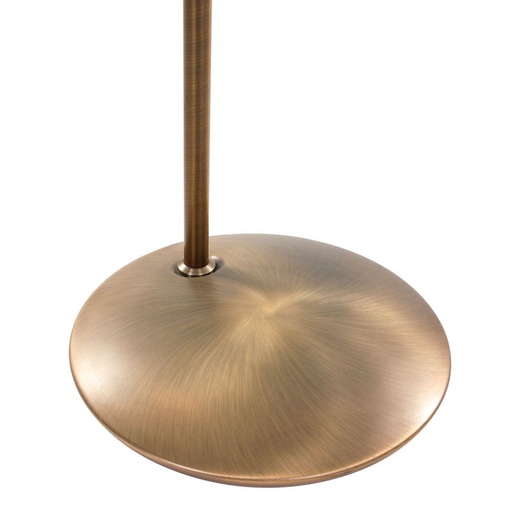 Klassieke bronzen metalen vloerlamp Steinhauer Zenith led - Afbeelding 13