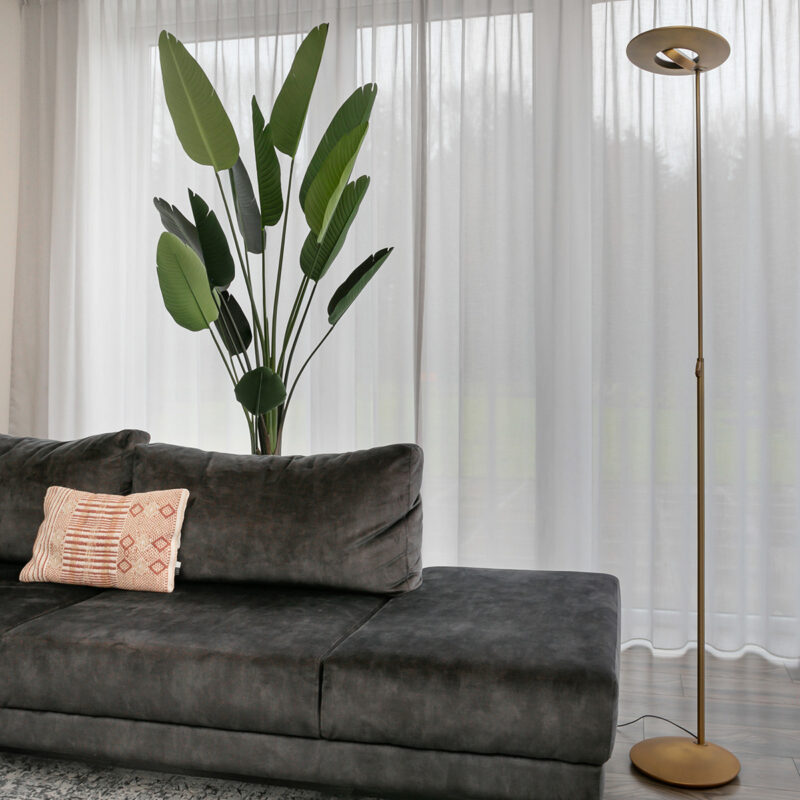 steinhauer-vloerlamp-zenithled-brons-kunststofmetaal-ø28cm-led-1477br-1