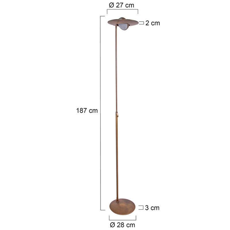 steinhauer-vloerlamp-zenithled-brons-kunststofmetaal-ø28cm-led-1477br-1