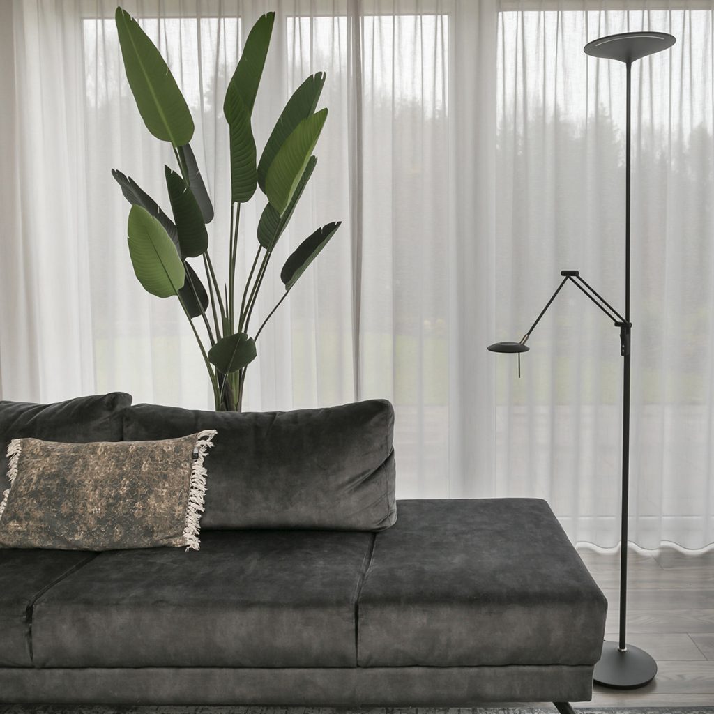LED vloerlamp met leesarm Steinhauer Zodiac led