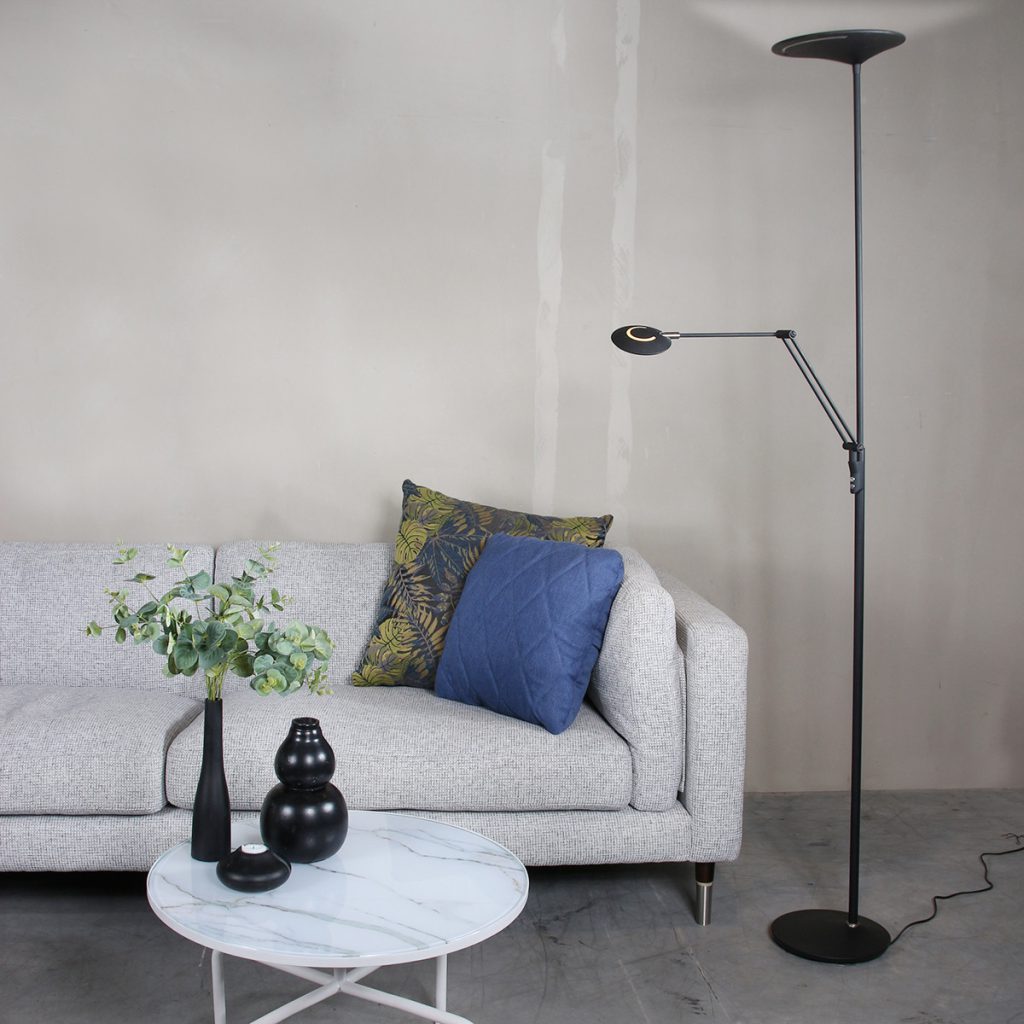 LED vloerlamp met leesarm Steinhauer Zodiac led - Afbeelding 21