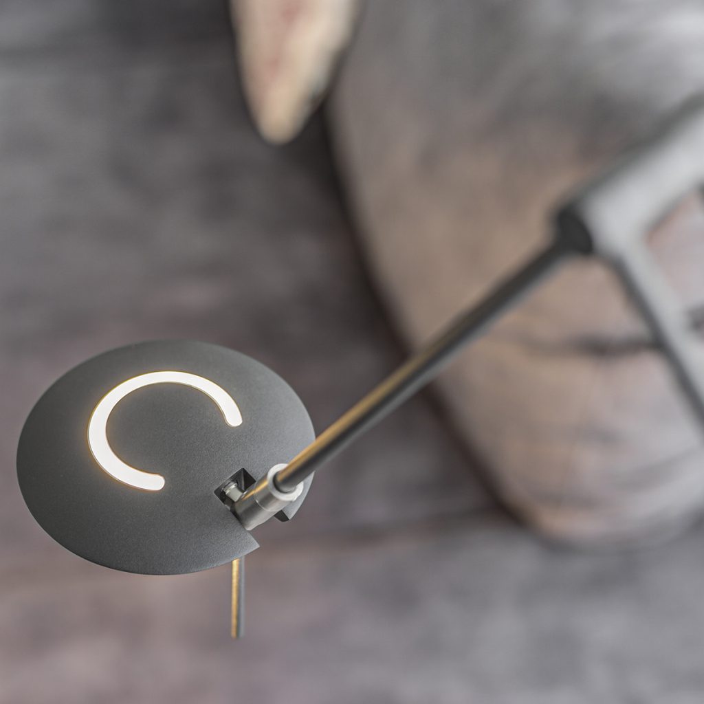 LED vloerlamp met leesarm Steinhauer Zodiac led - Afbeelding 4