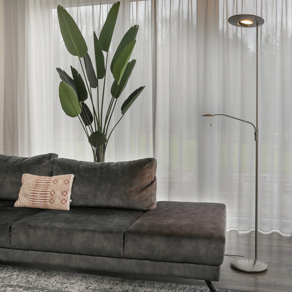 LED vloerlamp met leesarm Steinhauer Zodiac led - Afbeelding 3