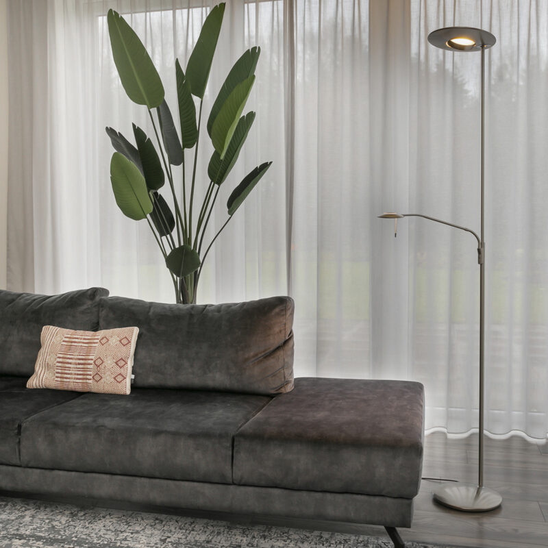 LED vloerlamp met leesarm Steinhauer Zodiac led - Afbeelding 3