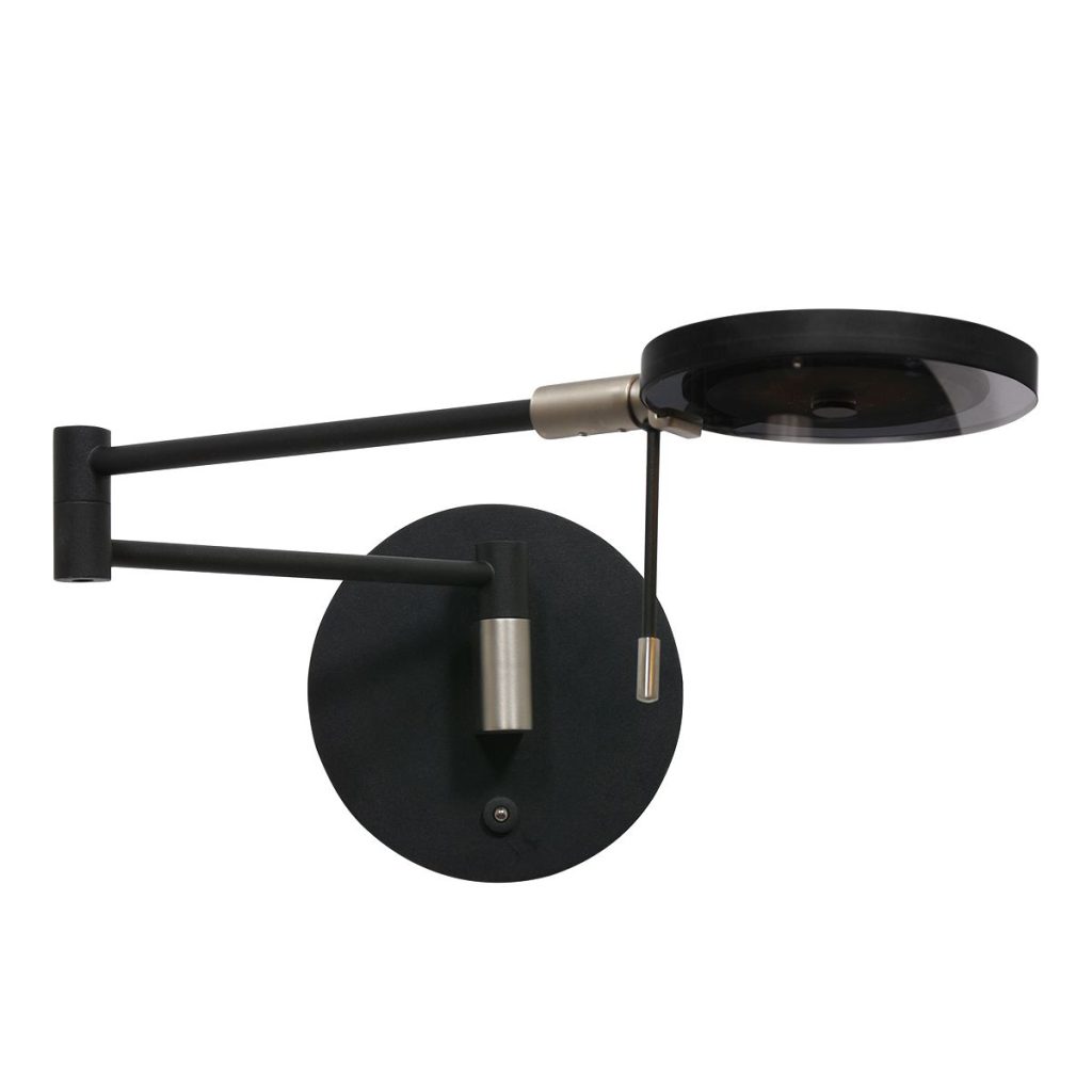 LED wandlamp met rookglazen kap Steinhauer Turound - Afbeelding 19