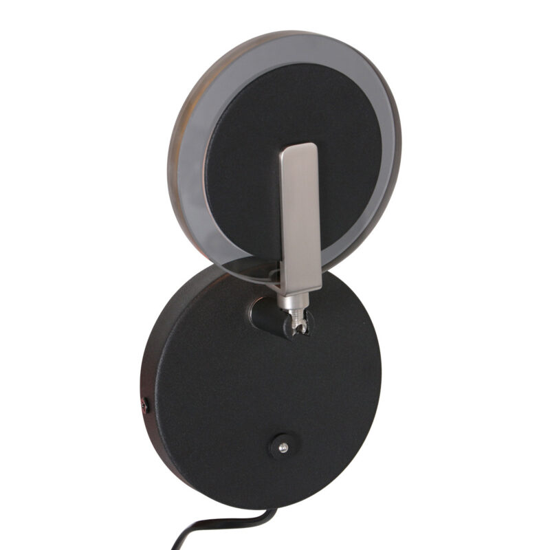 steinhauer-wandlamp-turound-zwart-glasmetaal-bedlampje-led-3095zw-1