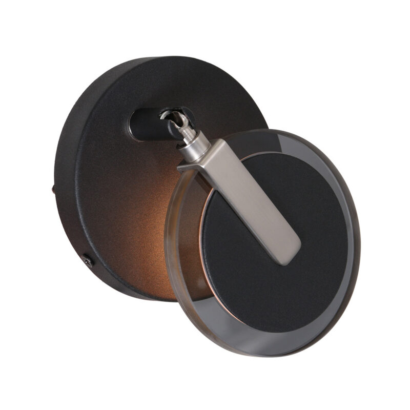 steinhauer-wandlamp-turound-zwart-glasmetaal-bedlampje-led-3095zw-1