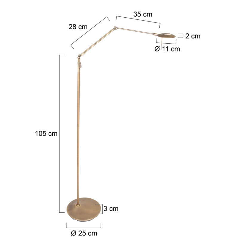 steinhauer-vloerlamp-zodiacled-brons-kunststofmetaal-designlamp-led-2108br-1