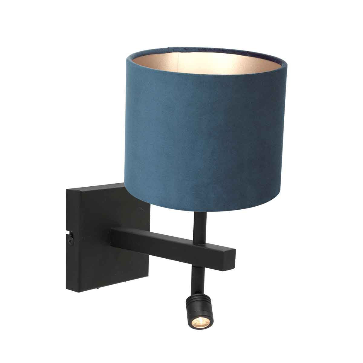 leeslamp-voor-aan-de-muur-met-blauwe-kap-steinhauer-stang-8208zw