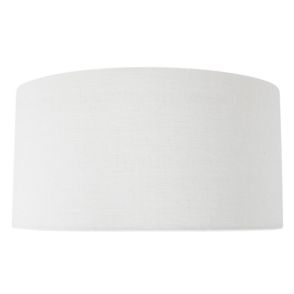 Moderne witte stoffen lampenkap Steinhauer  - Ø 40 cm - Afbeelding 3
