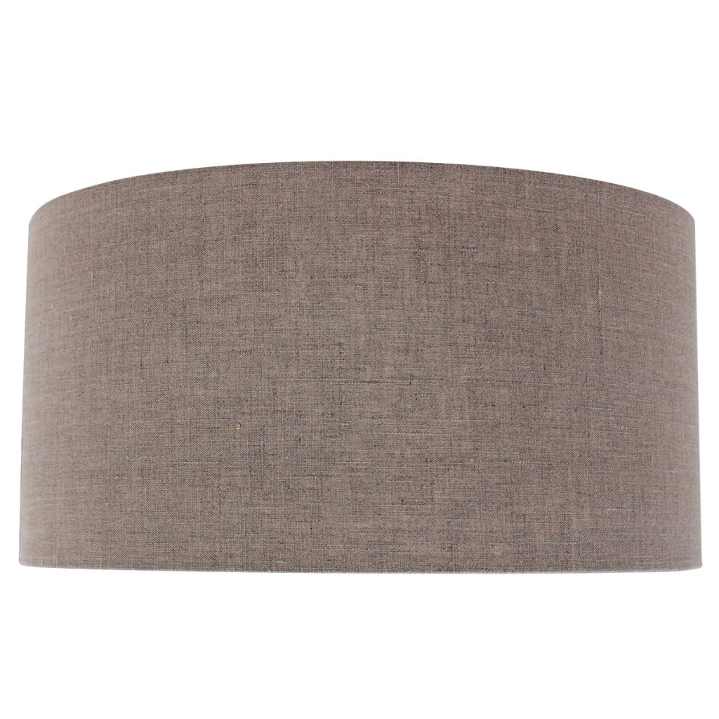 Moderne grijze stoffen lampenkap Steinhauer  - Ø 40 cm - Afbeelding 3