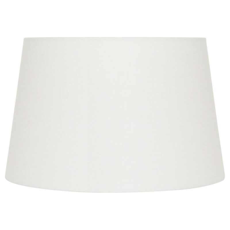 Moderne stoffen witte lampenkap Steinhauer  - Ø 30 cm - Afbeelding 2
