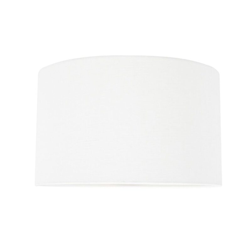 Moderne witte velours lampenkap Steinhauer  - Ø 30 cm - Afbeelding 2