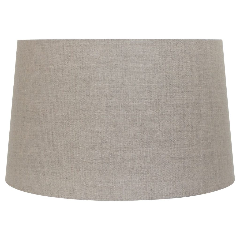 Moderne grijze stoffen lampenkap Steinhauer  - Ø 45 cm - Afbeelding 2