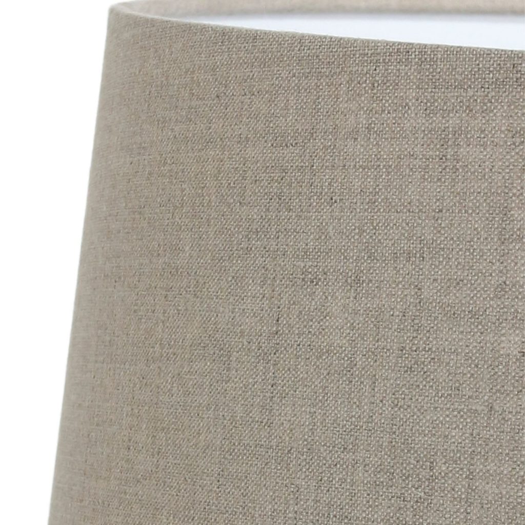 Moderne grijze stoffen lampenkap Steinhauer  - Ø 45 cm - Afbeelding 3