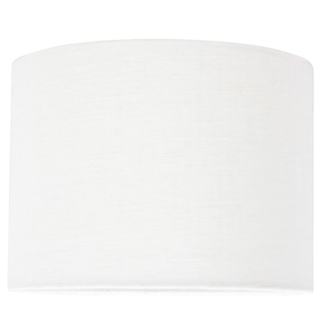 Moderne witte velours lampenkap Steinhauer  - Ø 20 cm - Afbeelding 3