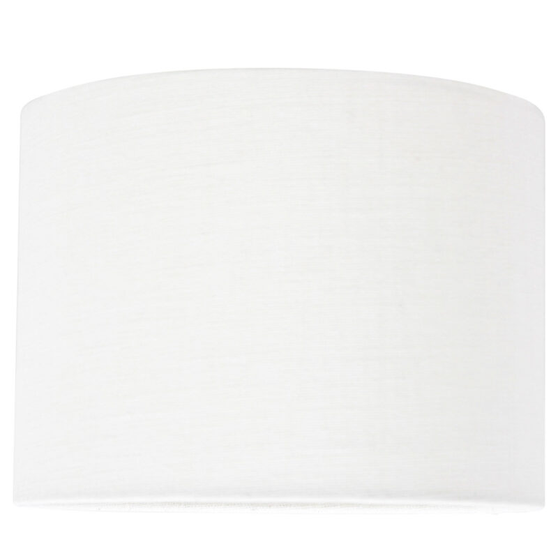 Moderne witte velours lampenkap Steinhauer  - Ø 20 cm - Afbeelding 3