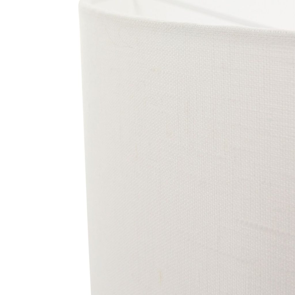 Moderne witte linnen lampenkap Steinhauer  - Ø 50 cm - Afbeelding 3