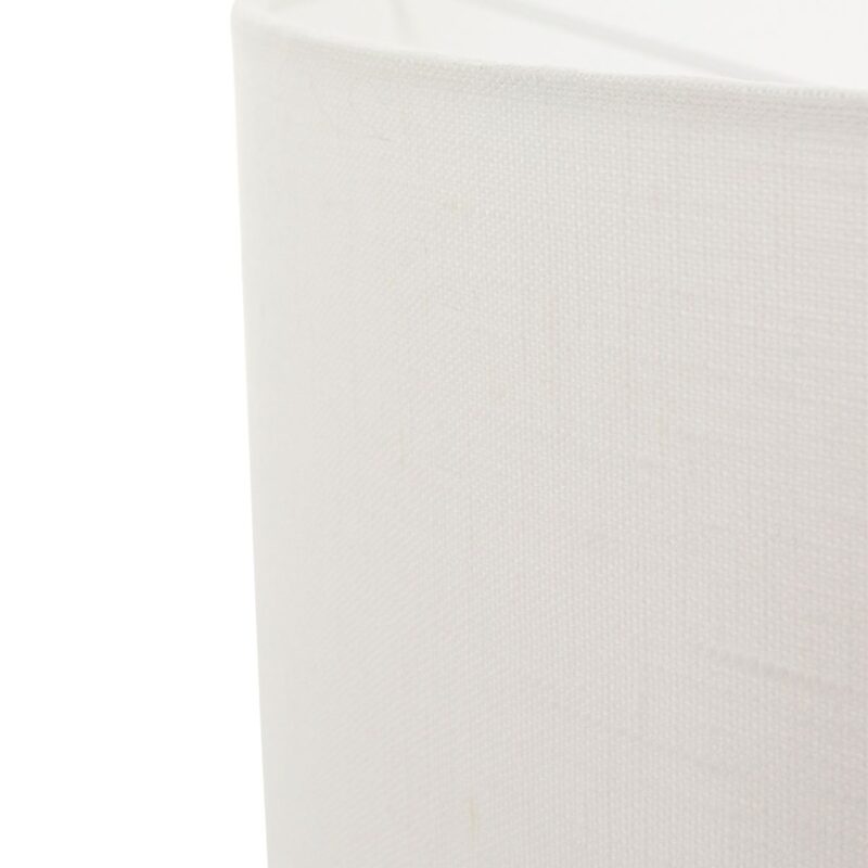Moderne witte linnen lampenkap Steinhauer  - Ø 50 cm - Afbeelding 3