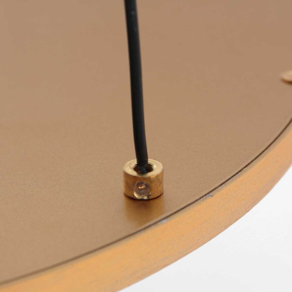 Moderne gouden metalen hanglamp Steinhauer Ringlux - Afbeelding 12