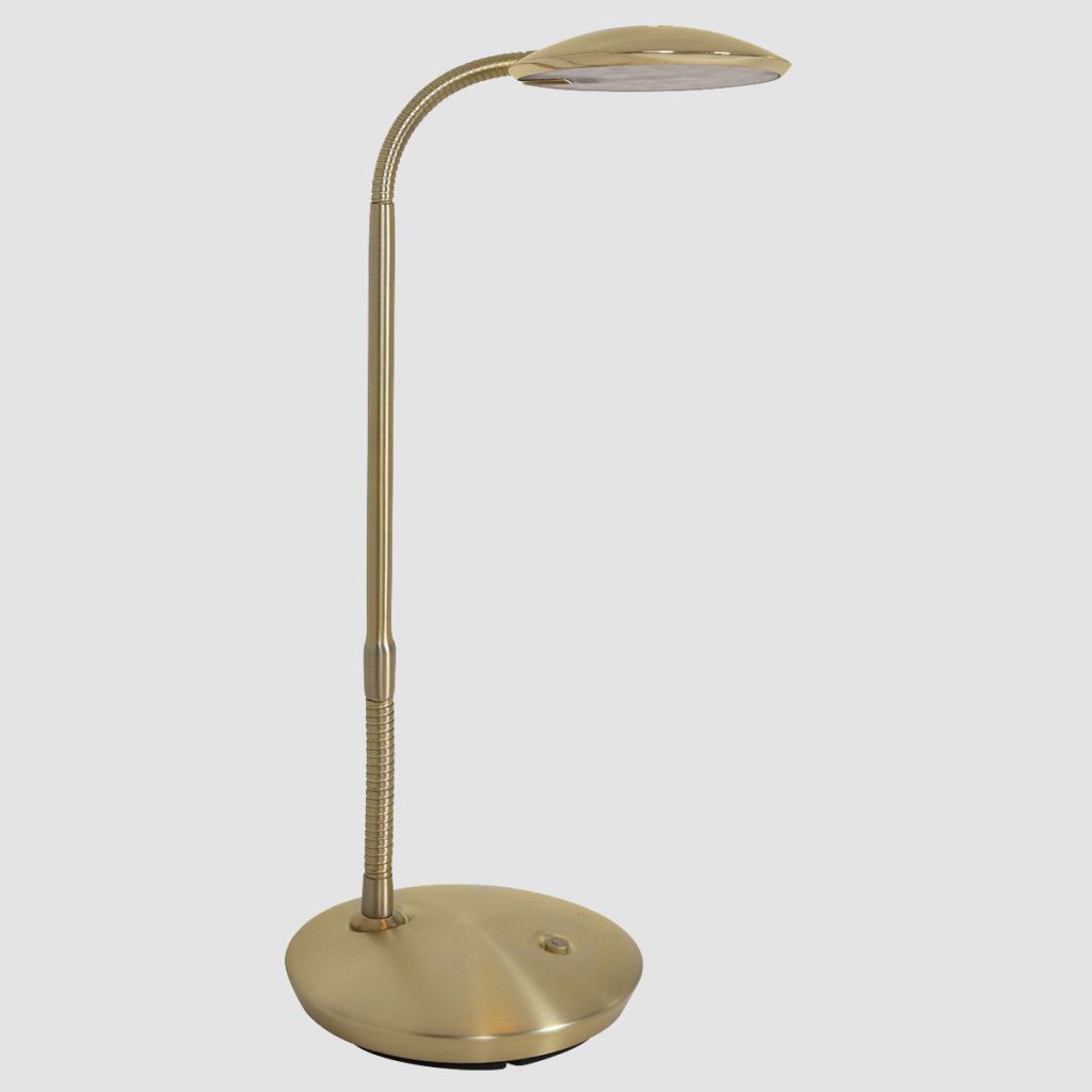 Messing design bureaulamp Steinhauer Zenith led - Afbeelding 14