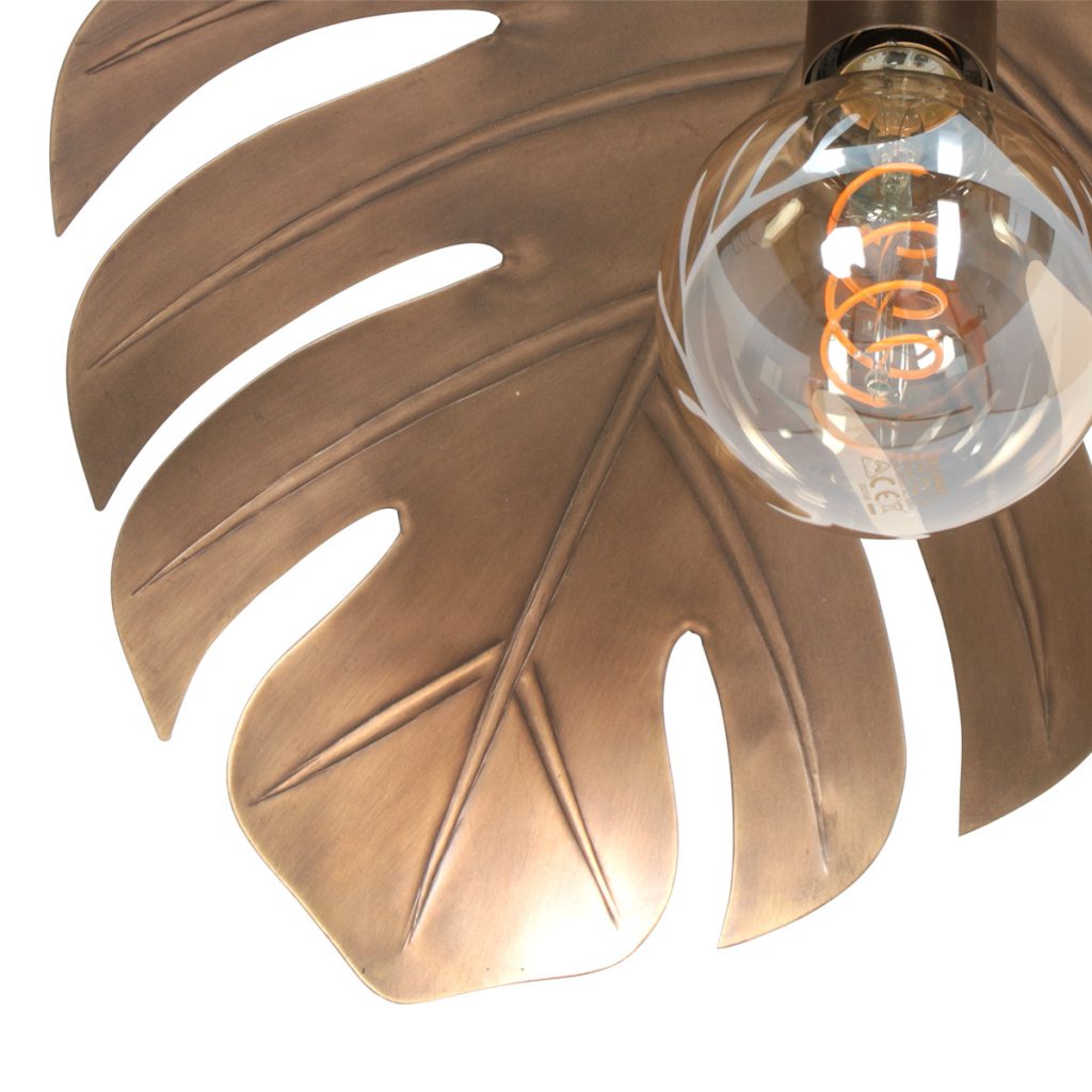 Klassieke metalen wandlamp brons Steinhauer Feuilleter - Afbeelding 5