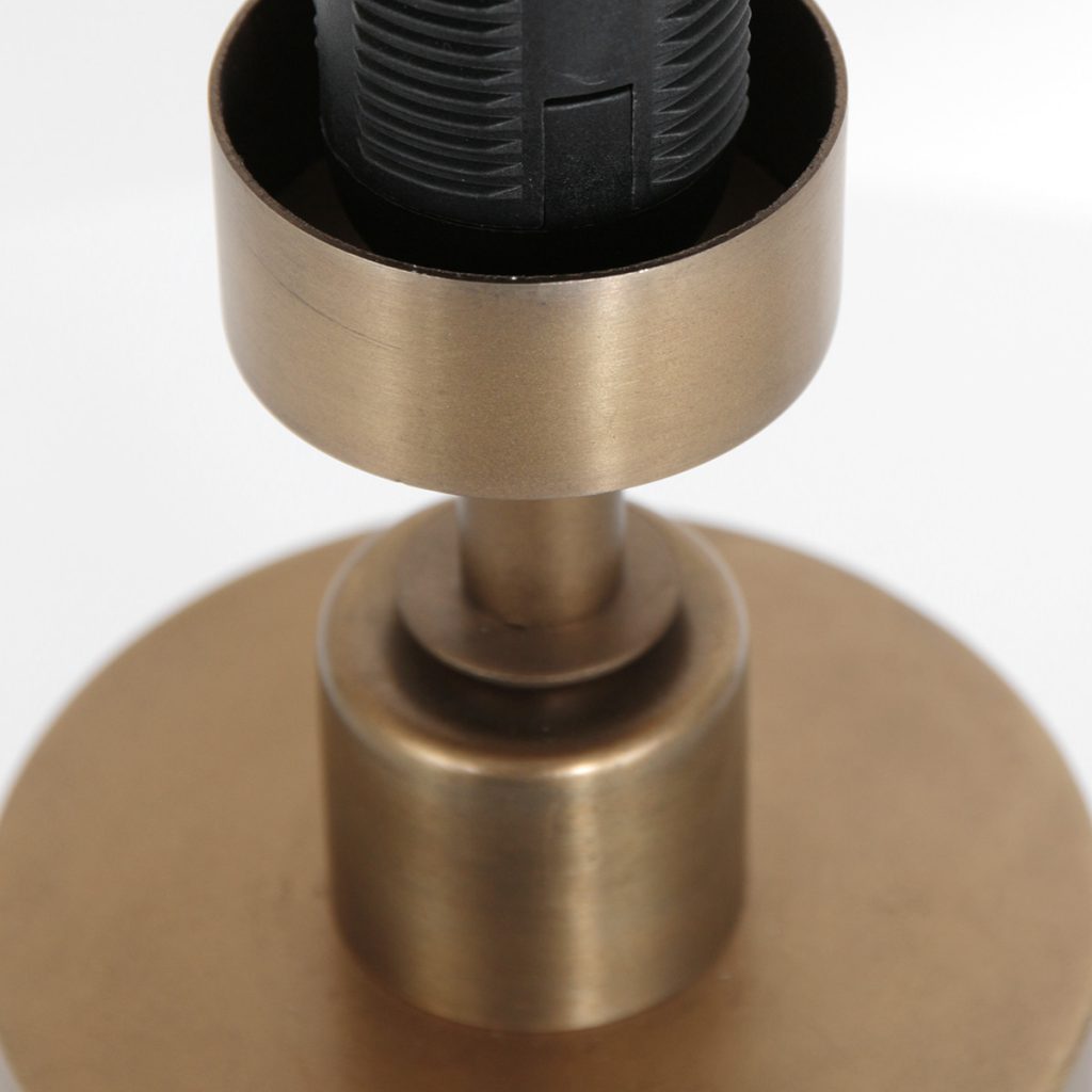 Metalen cilinder lampenvoet Steinhauer Brass - Afbeelding 8