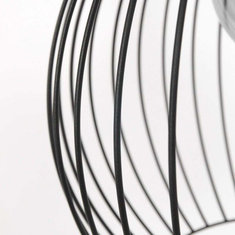 Metalen kooi hanglamp Mexlite Aureole - Afbeelding 3