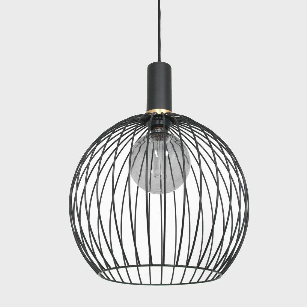 Metalen kooi hanglamp Mexlite Aureole - Afbeelding 10