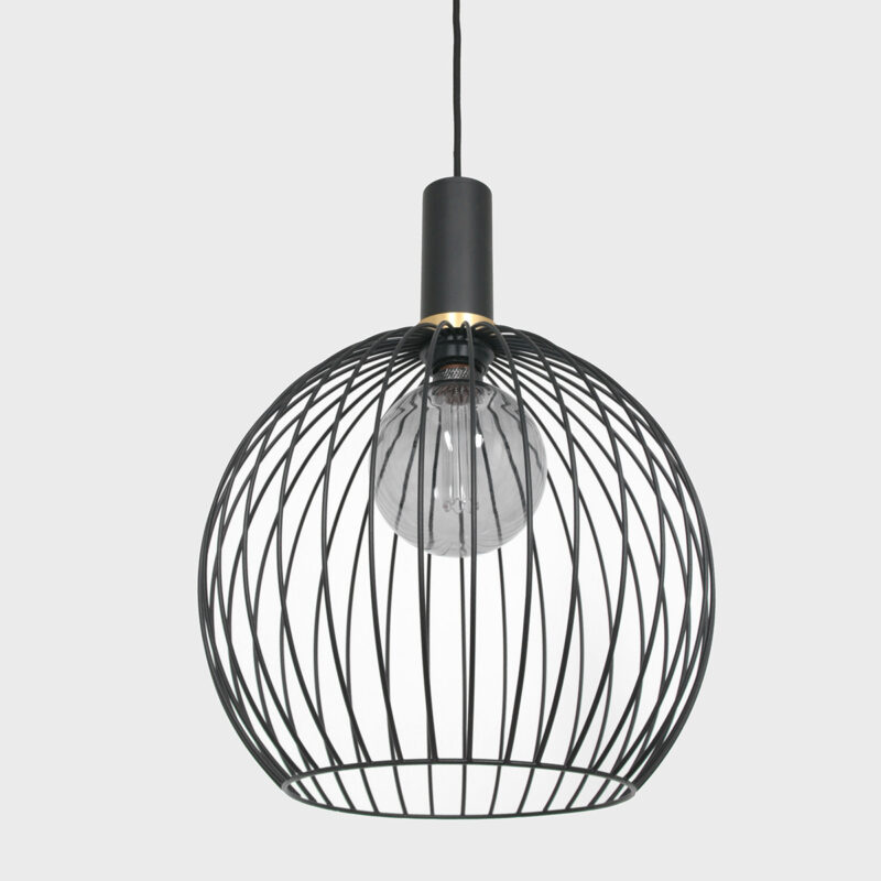 Metalen kooi hanglamp Mexlite Aureole - Afbeelding 10
