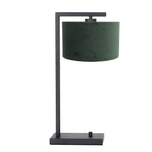 metalen-tafellamp-met-groene-kap-steinhauer-stang-7121zw
