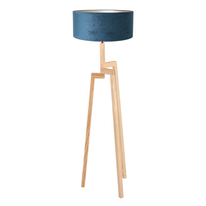 Mexlite Sabi vloerlamp - Ø 50 cm - E27 fitting - Blauw