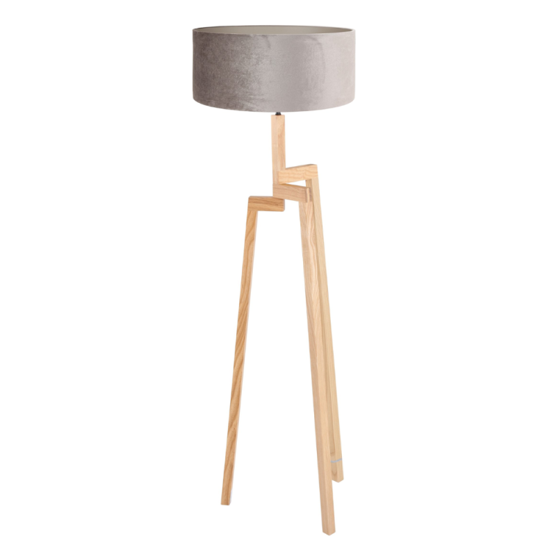 Mexlite Sabi vloerlamp - Ø 50 cm - E27 fitting - Grijs