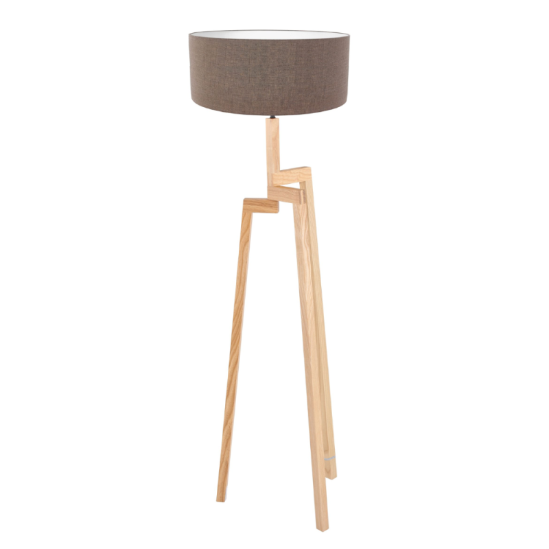 Mexlite Sabi vloerlamp - Ø 50 cm - E27 fitting - Grijs
