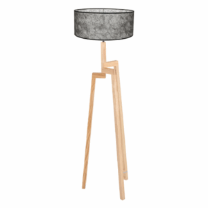 Mexlite Sabi vloerlamp - Ø 50 cm - E27 fitting - Zwart