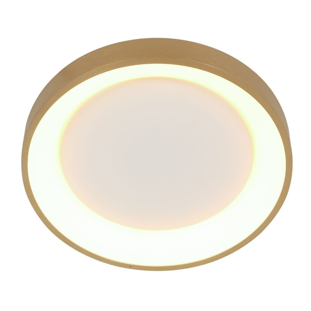 Minimalistische Gouden LED Plafondlamp Rond Steinhauer Ringlede - Afbeelding 7