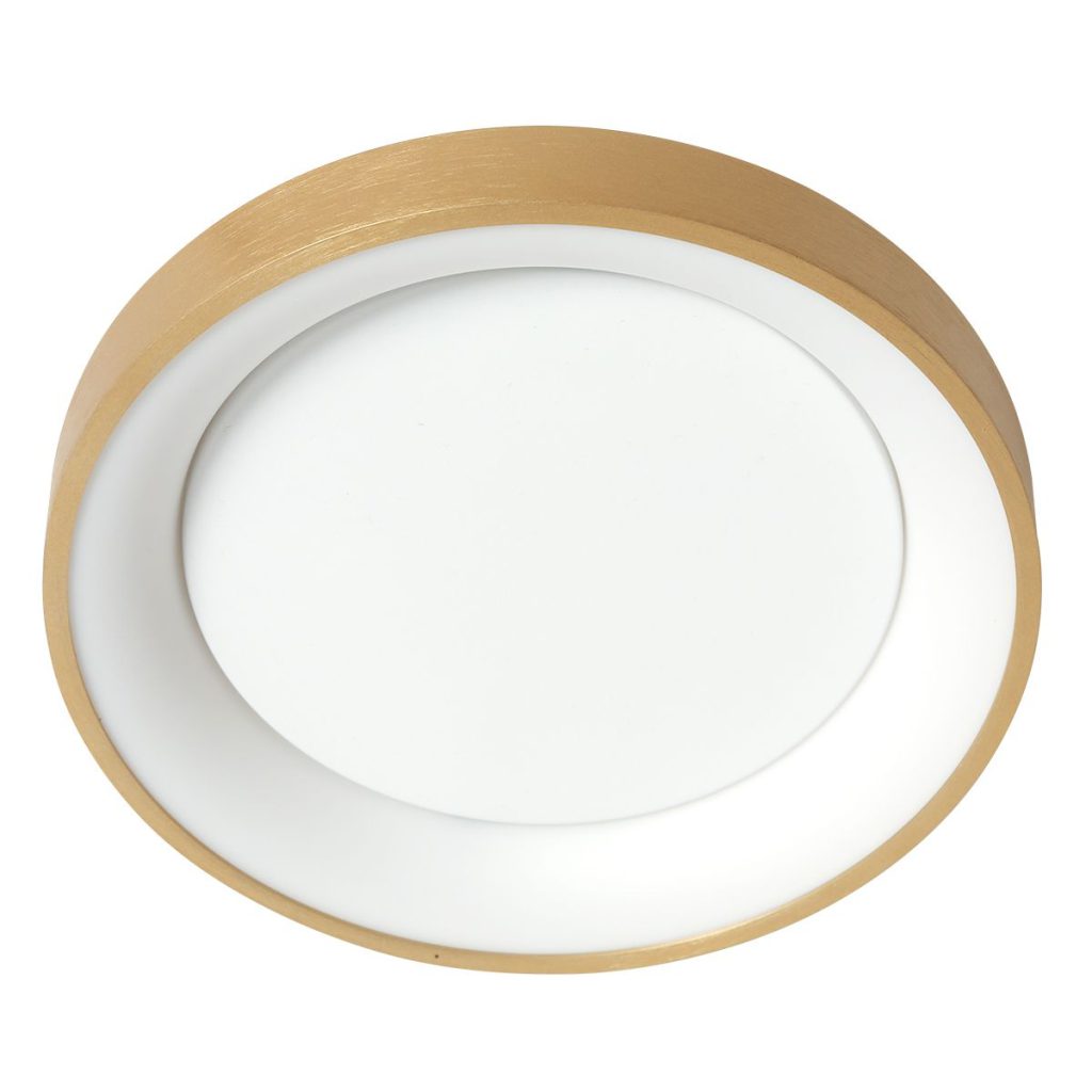 Minimalistische Gouden LED Plafondlamp Rond Steinhauer Ringlede - Afbeelding 8