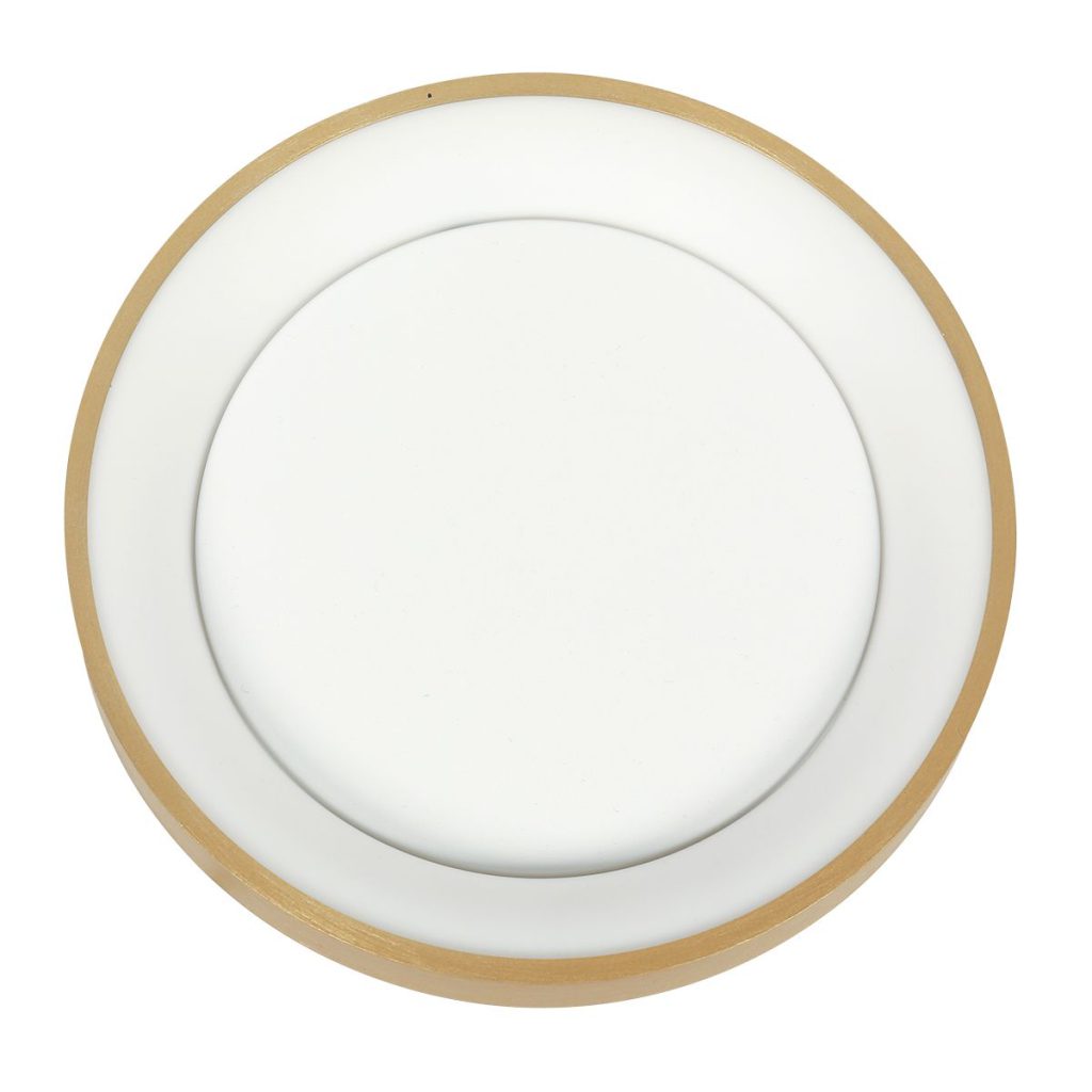 Minimalistische Gouden LED Plafondlamp Rond Steinhauer Ringlede - Afbeelding 10