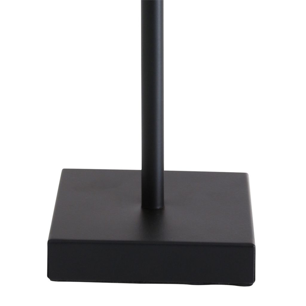 Trendy zwarte metalen tafellamp Mexlite Minimalics - Afbeelding 7