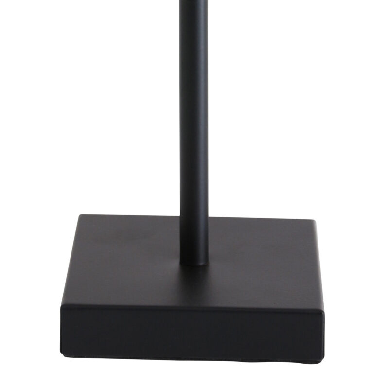 Trendy zwarte metalen tafellamp Mexlite Minimalics - Afbeelding 7