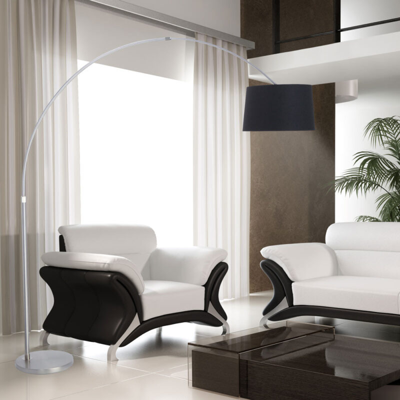 Modern booglamp armatuur Steinhauer Sparkled light - Afbeelding 3