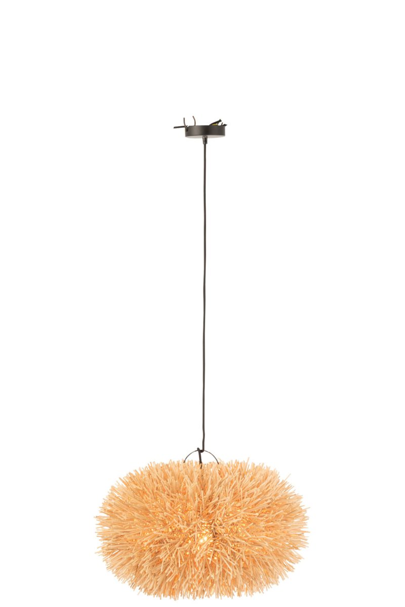 Modern design hanglamp met riet Jolipa Sharon - Afbeelding 3