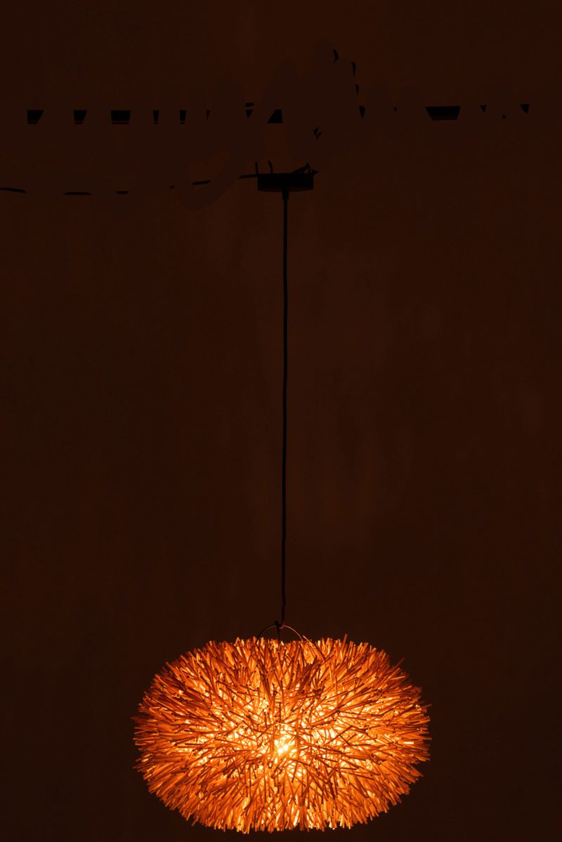 Modern design hanglamp met riet Jolipa Sharon - Afbeelding 4