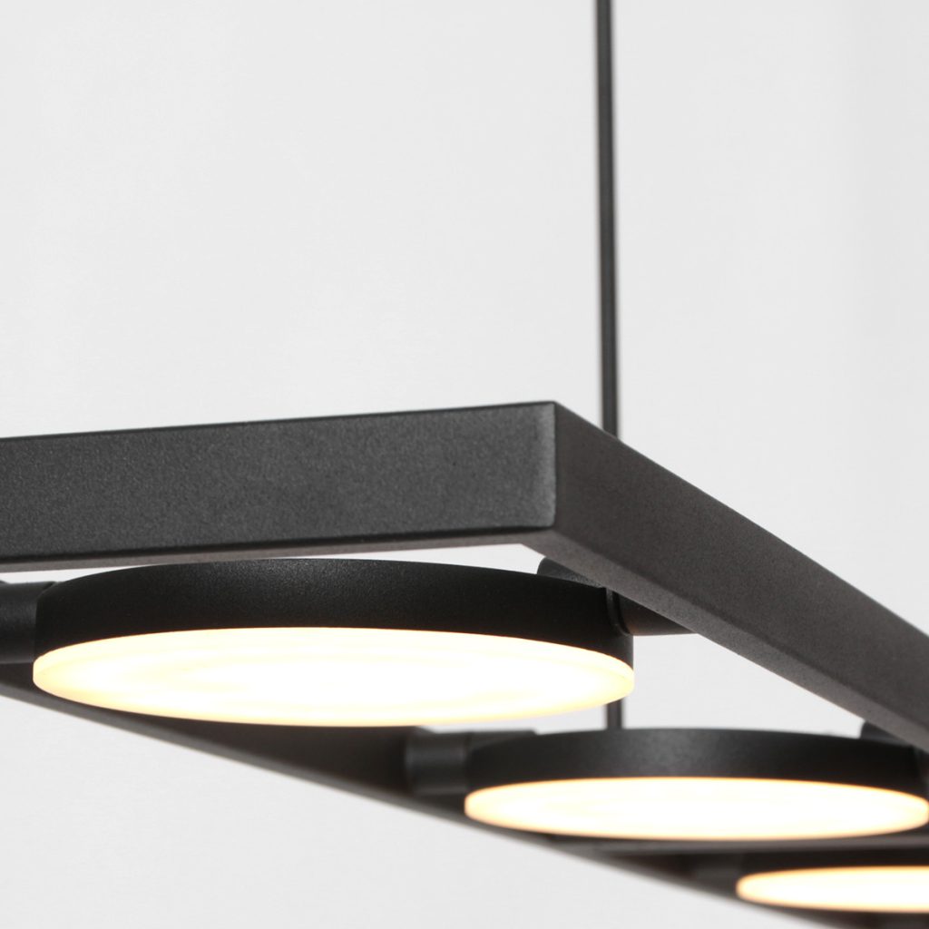 Moderne hanglamp zwart metaal Steinhauer Soleil - Afbeelding 11