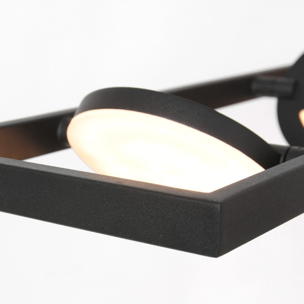Moderne hanglamp zwart metaal Steinhauer Soleil - Afbeelding 12