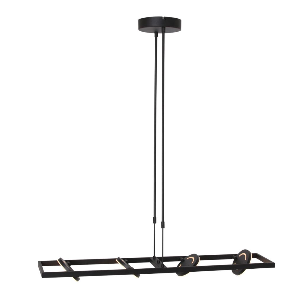 Moderne hanglamp zwart metaal Steinhauer Soleil - Afbeelding 15